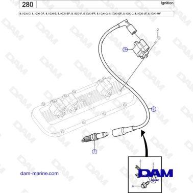Volvo Penta 8.1L GXI -...