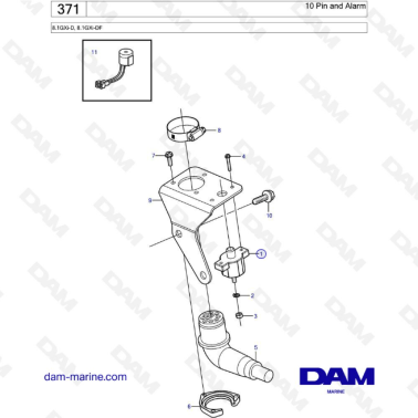 Volvo Penta 8.1L GXI - 10 Pin & Alarm