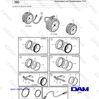 Volvo Penta 8.1L GXI -...