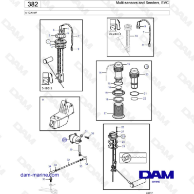 Volvo Penta 8.1L GXI -...