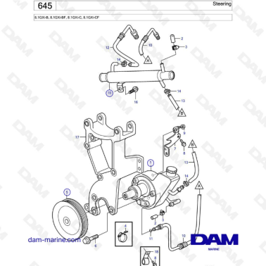 Volvo Penta 8.1L GXI -...
