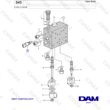 Volvo Penta 8.1L GXI -...