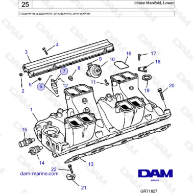 Volvo Penta 7.4L GI -...