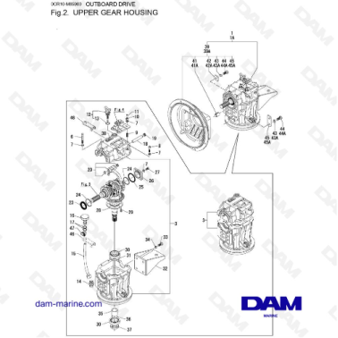 Yanmar SD60 - Caja de...