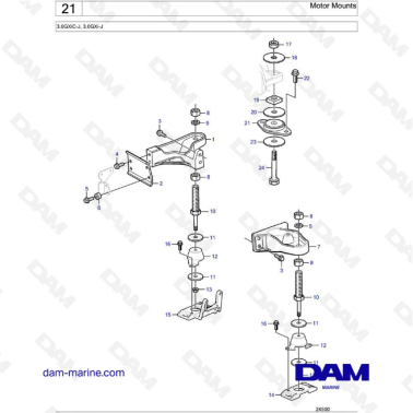 Volvo Penta 3.0L GXI -...