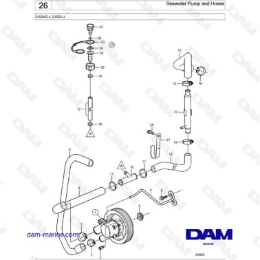 Volvo Penta 3.0L GXI -...