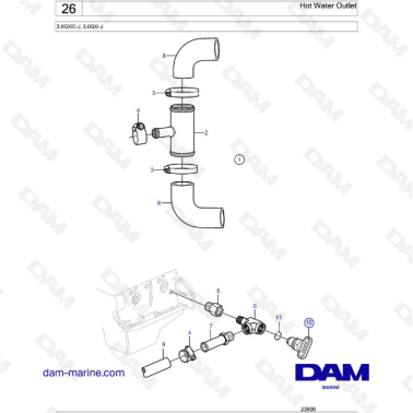Volvo Penta 3.0L GXI -...