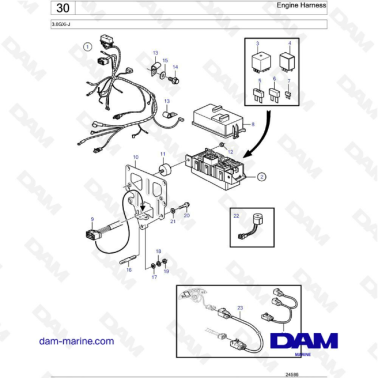 Volvo Penta 3.0L GXI -...