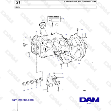 Volvo Penta AQ175 -...