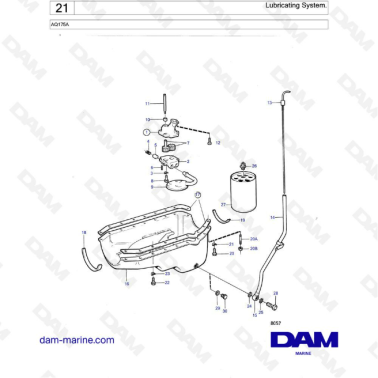 Volvo Penta AQ175 - Sistema...