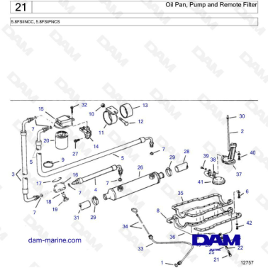  Volvo Penta 5.8L FI -...