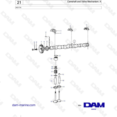 Volvo Penta AQ171A -...