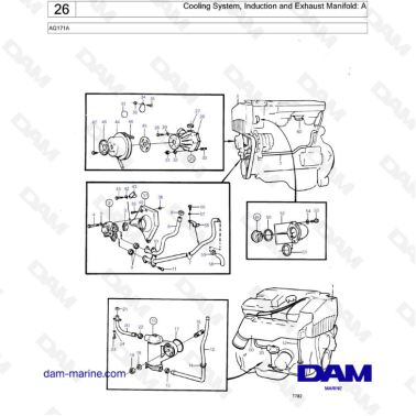 Volvo Penta AQ171 - Sistema...