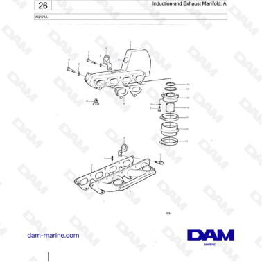 Volvo Penta AQ171 -...