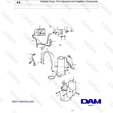 Volvo Penta AQ171 - Electrical materials