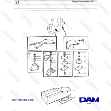 Volvo Penta MD11 -...
