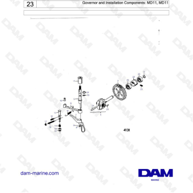Volvo Penta MD11 -...