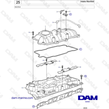 Volvo Penta V8-270 -...