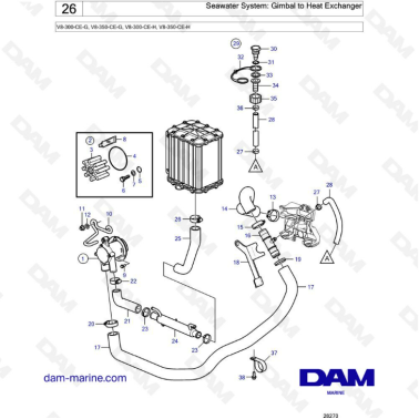 Volvo Penta V8-300 -