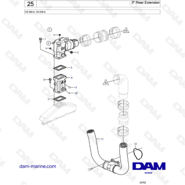 Volvo Penta V8-320 -...