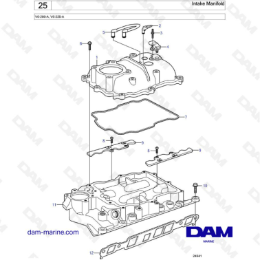 Volvo Penta V6-200 -...