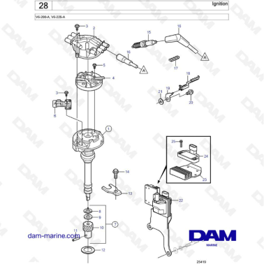 Volvo Penta V6-200 - Ignition