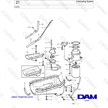 Volvo Penta AQ290A -...