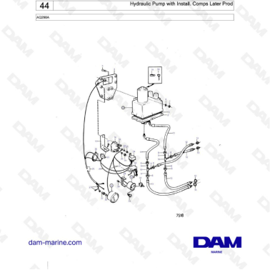 Volvo Penta AQ290A - Bomba...
