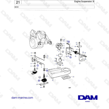 Volvo Penta MD5B -...