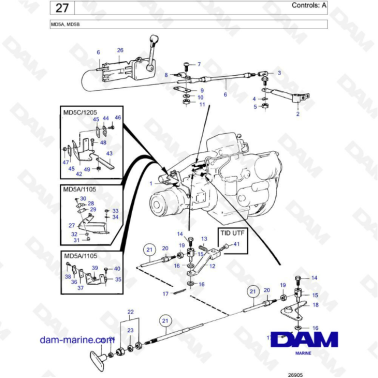 Volvo Penta MD5A y MD5B -...