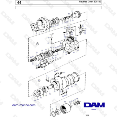 Volvo Penta MD5 - Marcha...