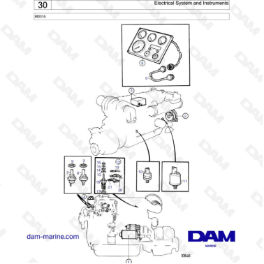 Volvo Penta MD31 - Sistema...