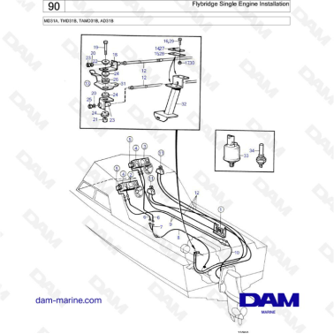 Volvo Penta MD31 / TMD31 /...