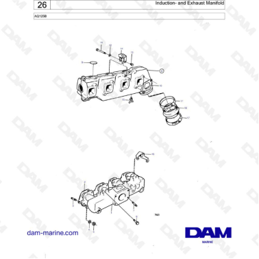 Volvo Penta AQ125 -...