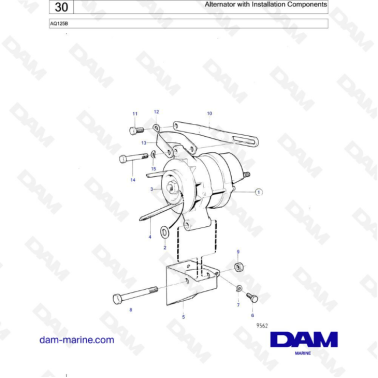 Volvo Penta AQ125 -...