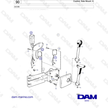 Volvo Penta AQ125 -...