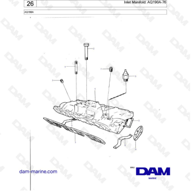 Volvo Penta AQ190 -...