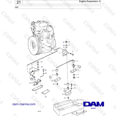 Volvo Penta MD6 -...