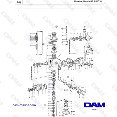 Volvo Penta MD6 - Reverse gear MS2