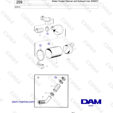 Volvo Penta MD2010 -...