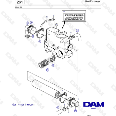 Volvo Penta MD2010 -...