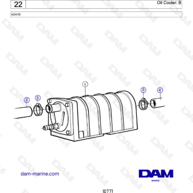  Volvo Penta AD41D -...