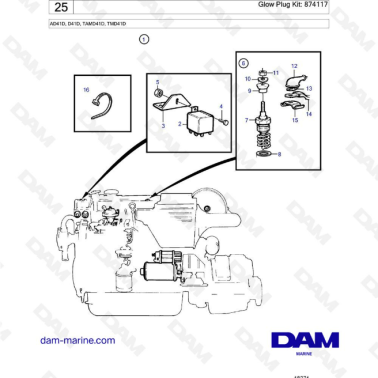 Volvo Penta AD41D / D41D /...