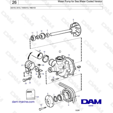 Volvo Penta AD41D / D41D /...