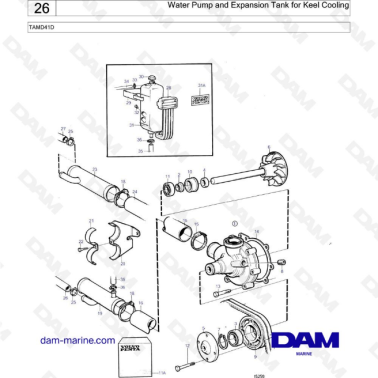 Volvo Penta TAMD41D - Bomba...