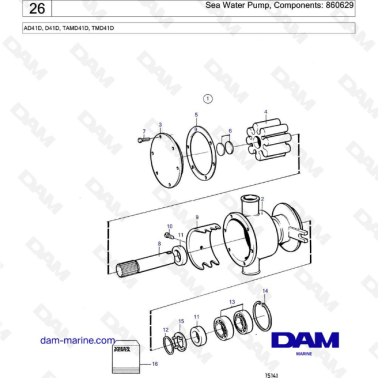 Volvo Penta AD41D / D41D /...