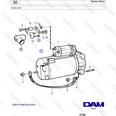 Volvo Penta AD41D / D41D -...
