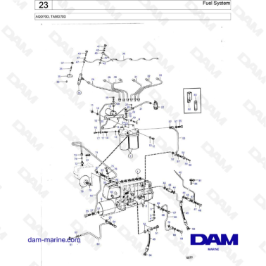 Volvo Penta TAMD70D -...