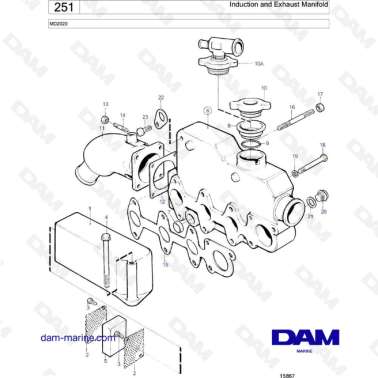 Volvo Penta MD2020B -...