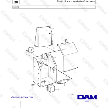 Volvo Penta TAMD70E - Caja...